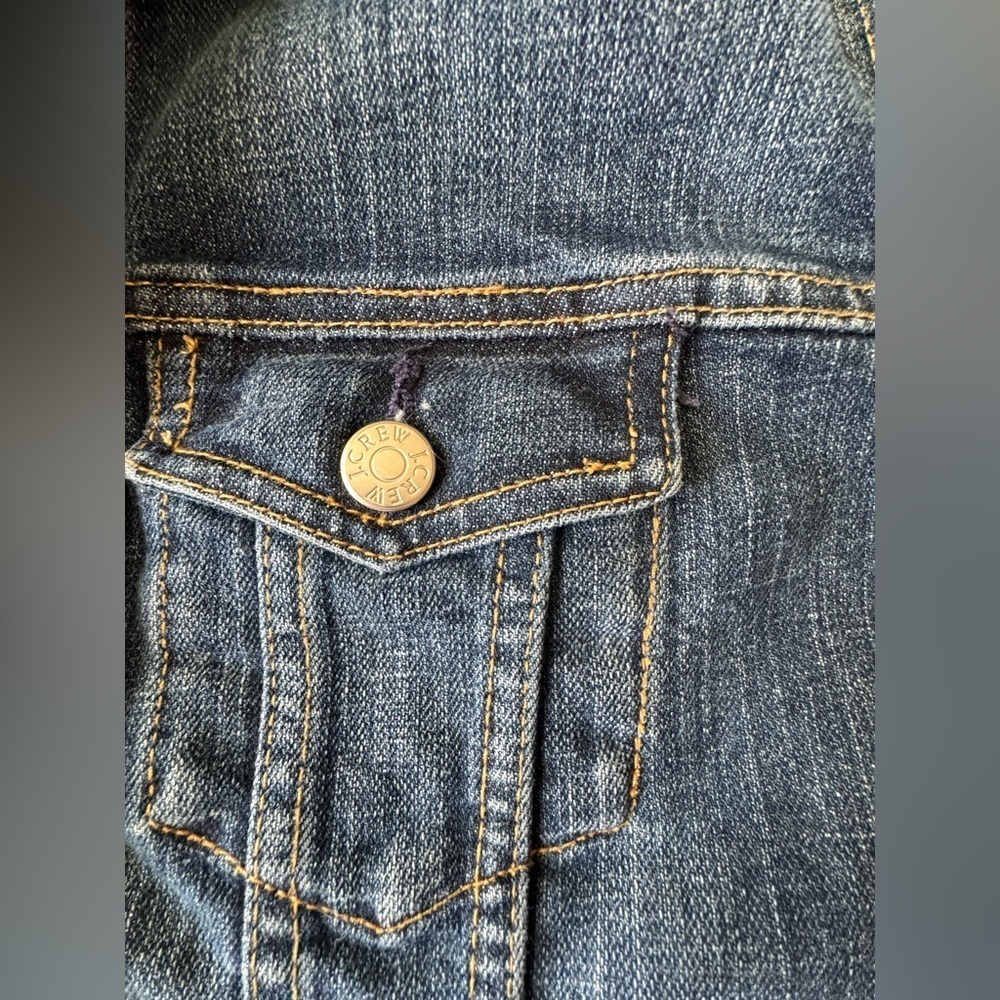 JCrew Vintage Green Label Jean Jacket,women - Picture 9 of 9